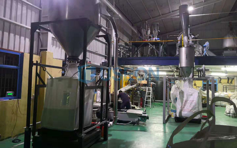600~700kg/h PET Bottle Flakes Recycling Machine in Taiwan