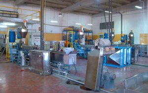 300kg/h PP Base Tailor-Made Masterbatch Pelletizing Line in Turkey