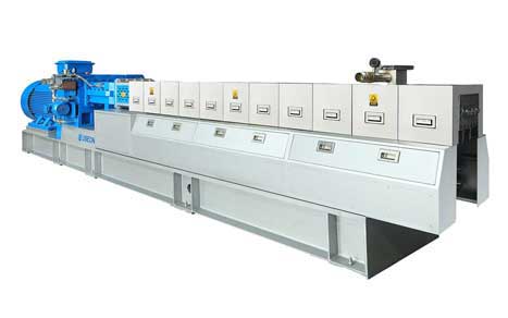 2017 triple screw extruder